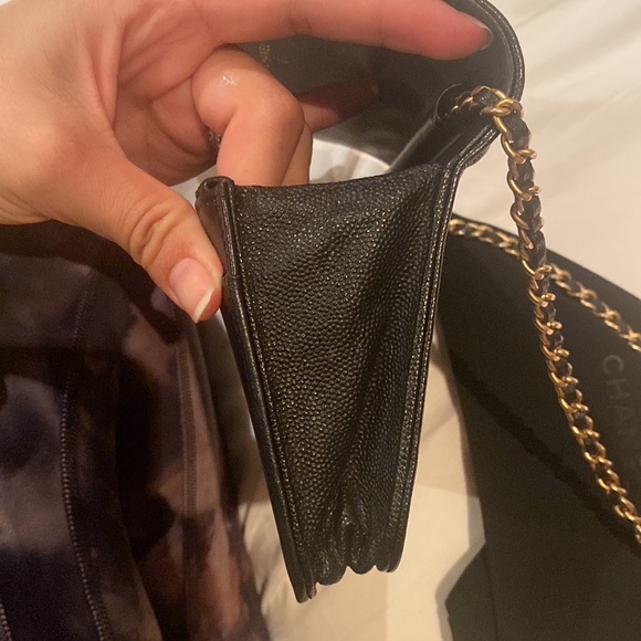 Chanel Boy wallet on chain WOC - Picture 11 of 14